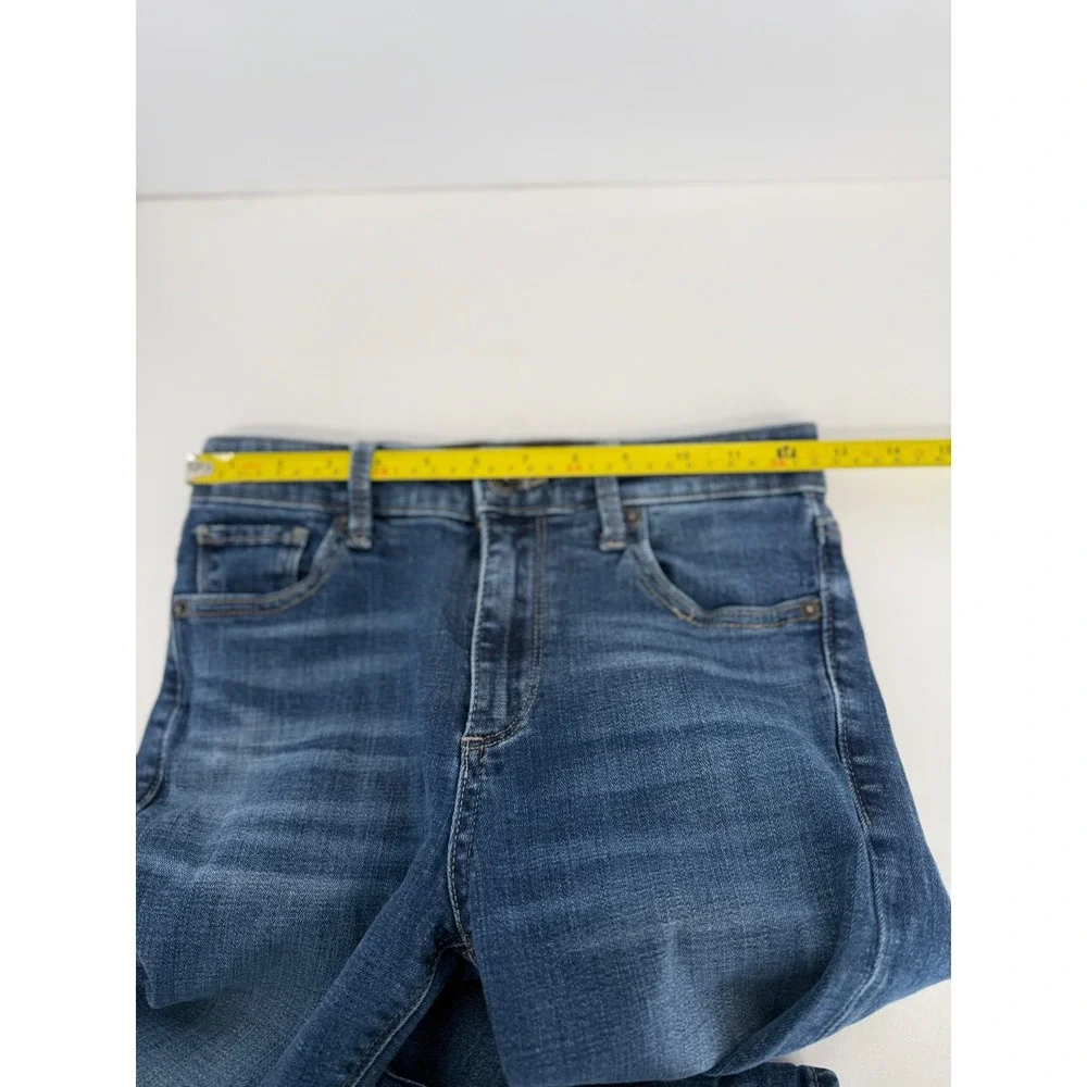 Lucky Brand Bridgette Skinny Jeans Womens Sz 0/25 Dark Wash High Rise Stretch